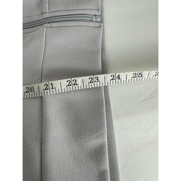 Magaschoni Silver Grey Full Zip Jacket Women's Med Activewear Casual Neutral GUC - Picture 6 of 8